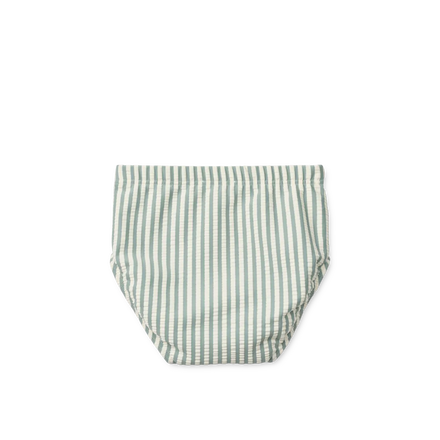 * Liewood Anthony Baby Seersucker Zwembroek | Peppermint / Sandy