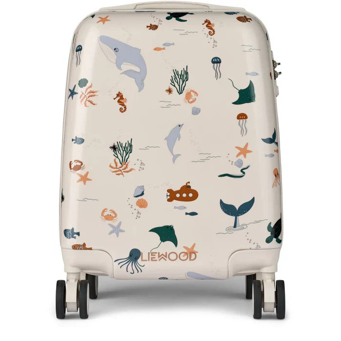 Liewood Norelle Hardcase Koffertje | Sea Creature / Sandy