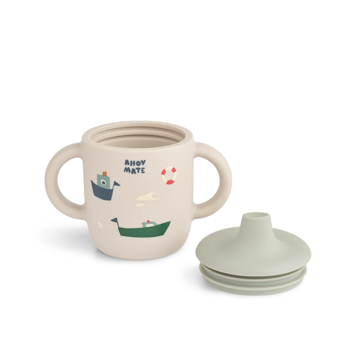Liewood Neil Sippy Cup | Sailing / Sandy