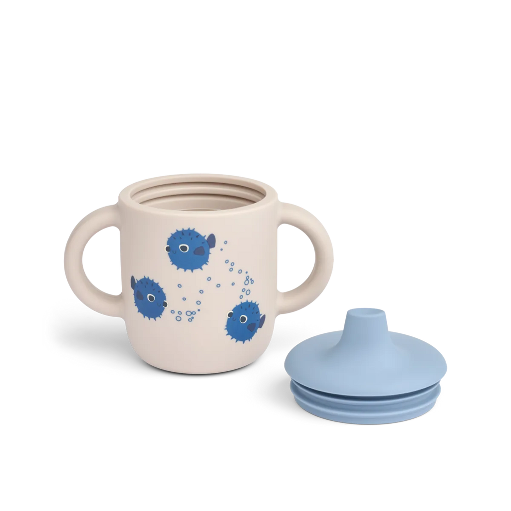 Liewood Neil Sippy Cup | Pufferfish / Sandy