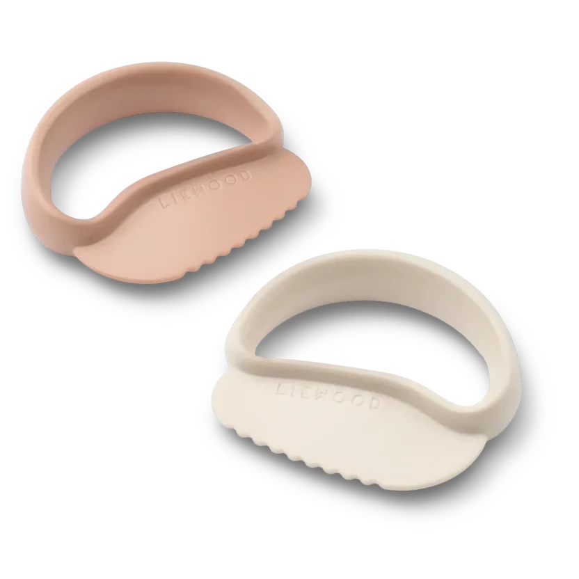 Liewood Riven Peuter Veilig Snijmes Pale tuscany / Sandy, 100% Tritan, 10 cm lang en niet scherp