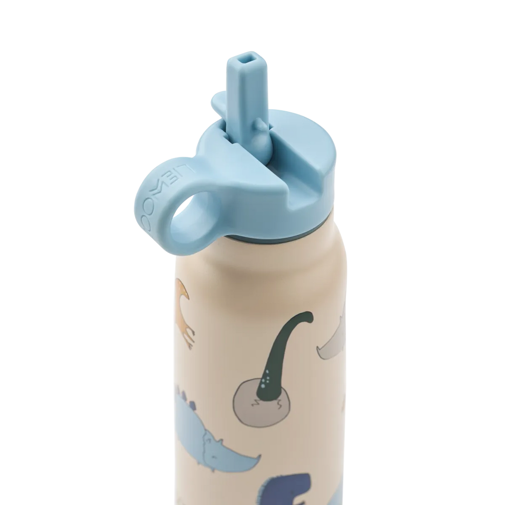 Liewood Falk Drinkfles 350ml | Butterfly / Dino roar / Sandy