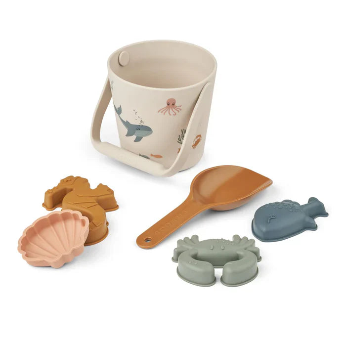 Liewood Beach Set Gilma | Sea Creature / Sandy