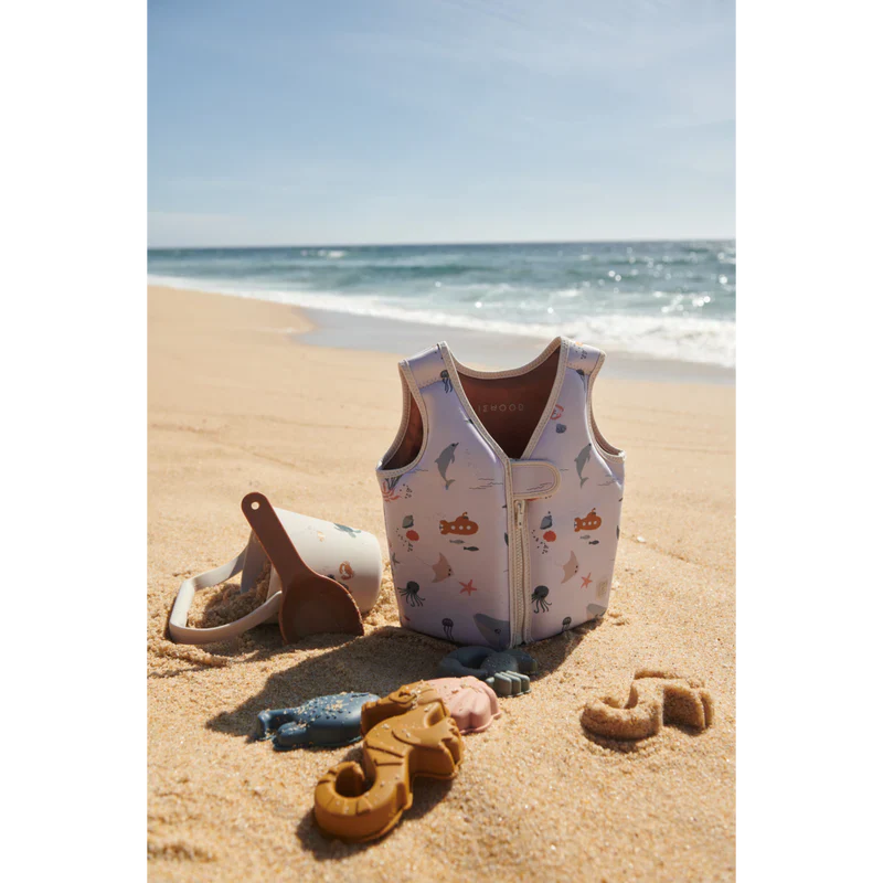 Liewood Beach Set Gilma | Sea Creature / Sandy