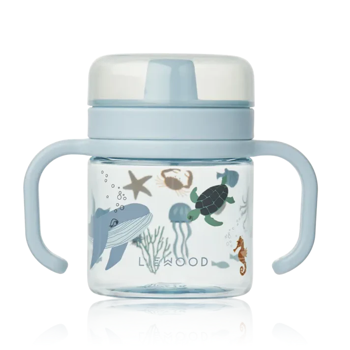 Liewood Kylo Tritan Sippy Cup 280ml | Sea Creature / Sandy