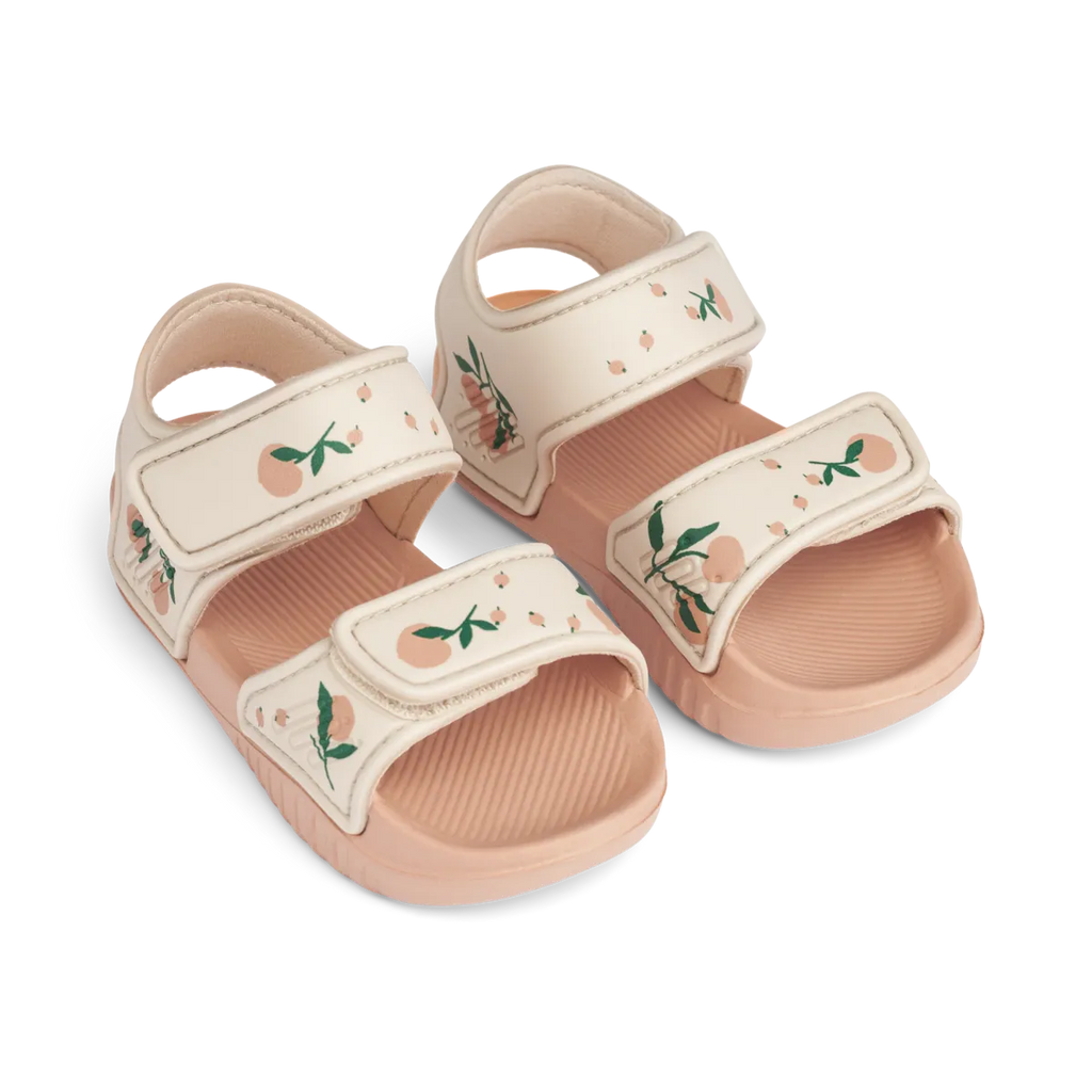 Liewood Blumer Sandalen | Peach Sea Shell Mix
