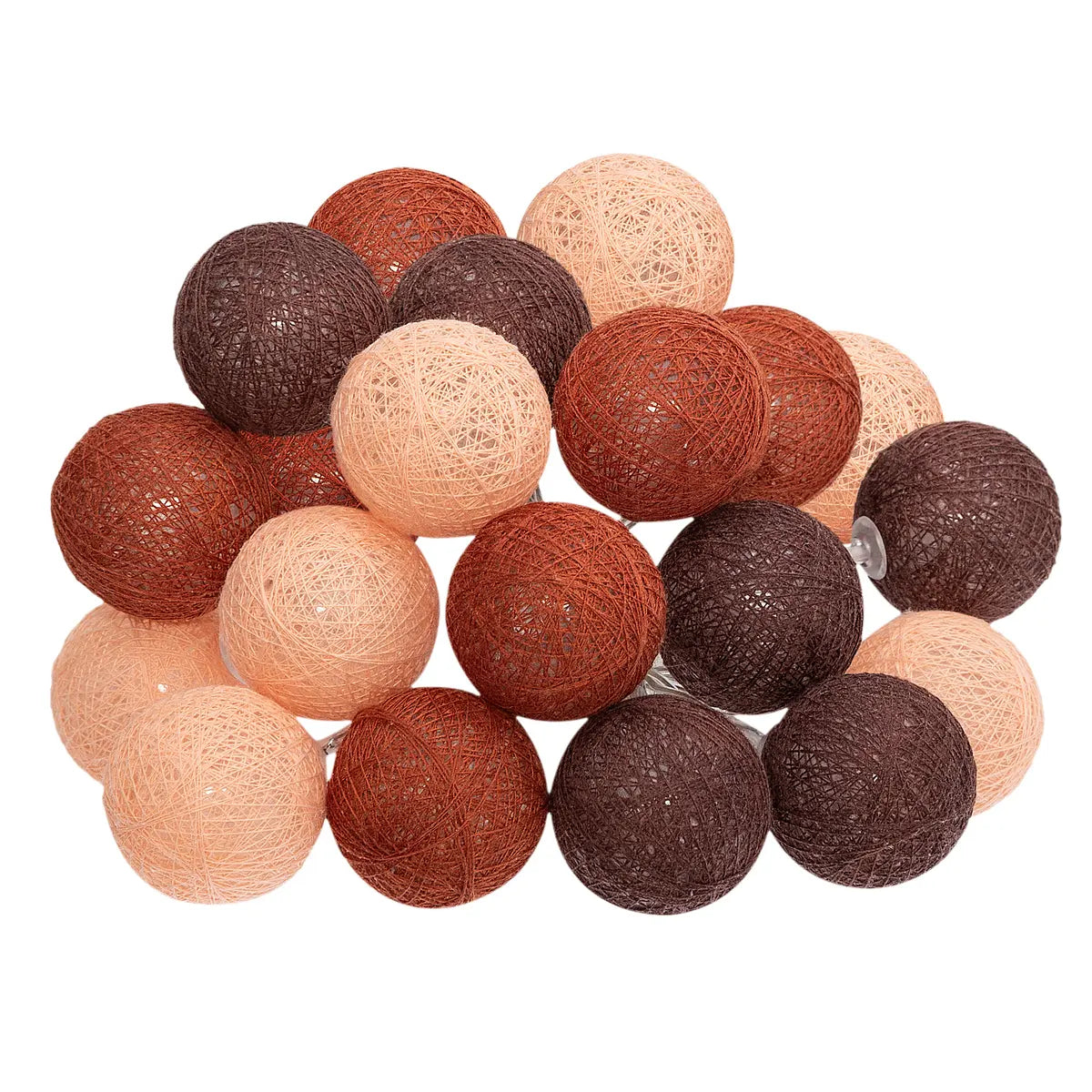 Atmosphera Lichtslinger 20 stuks | Terracotta Salmon