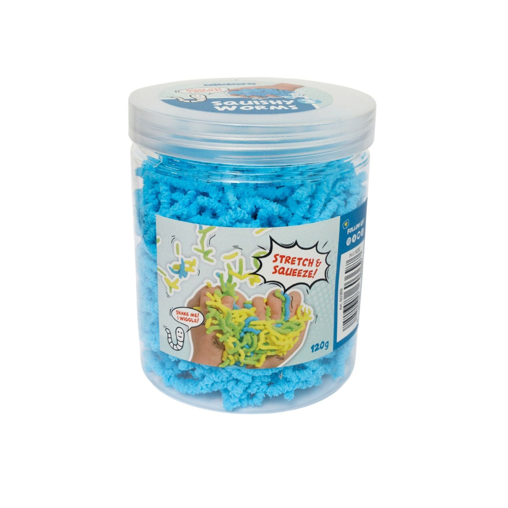alldoro Squishy Worms 120g | Blauw