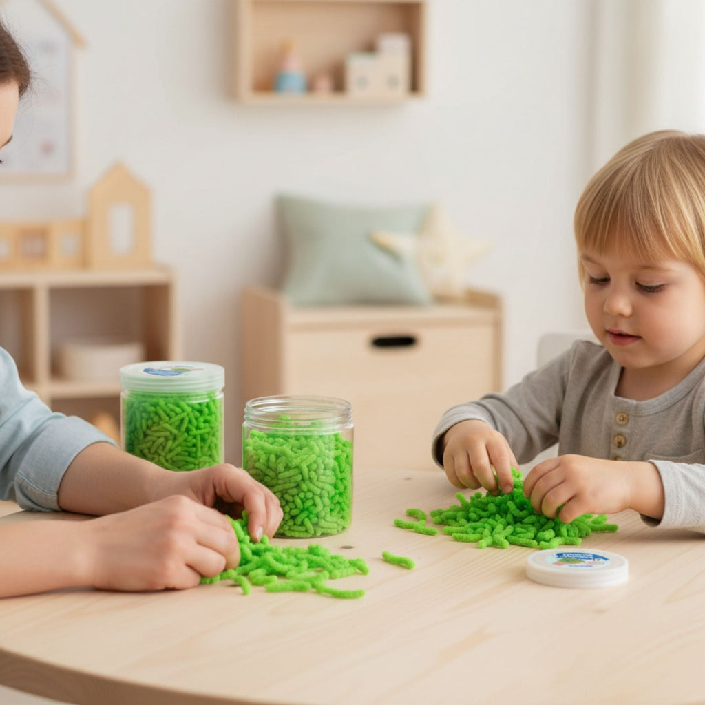 alldoro Squishy Worms 120g | Groen
