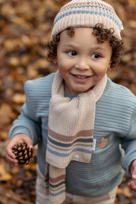 Little Dutch Gebreide Sjaal | Bruin