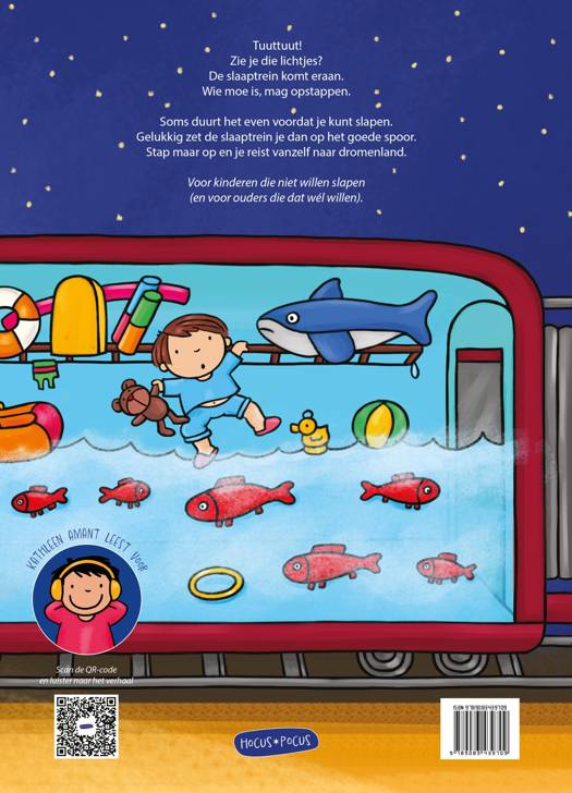 * Prentenboek Tuut Tuut De Slaaptrein Komt Eraan