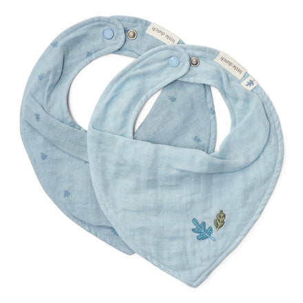 * Little Dutch Bandana Slab Set Van 2 | Pure Denim Blue