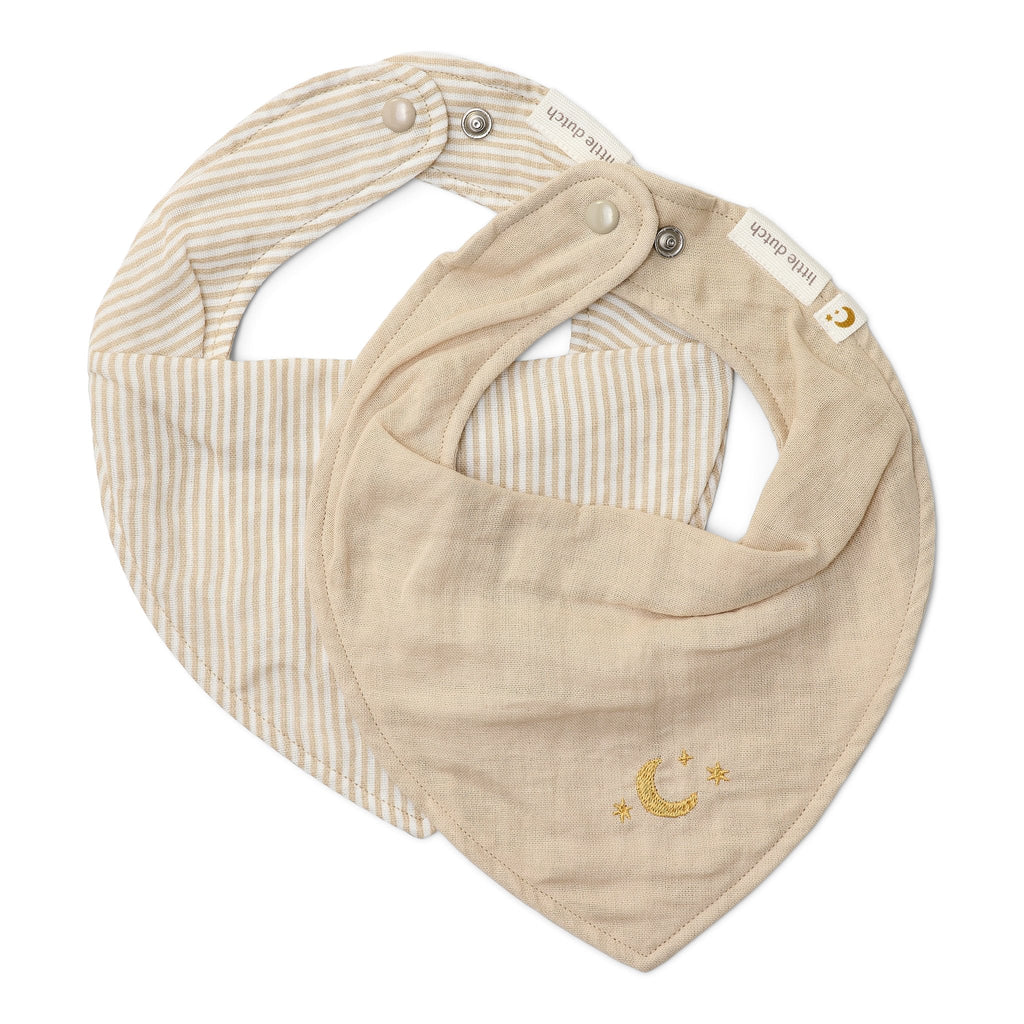 Little Dutch Bandana Slab Set Van 2 | Pure Soft Beige