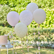 Ginger Ray Floral Ballonnen Set with Balloon Tails