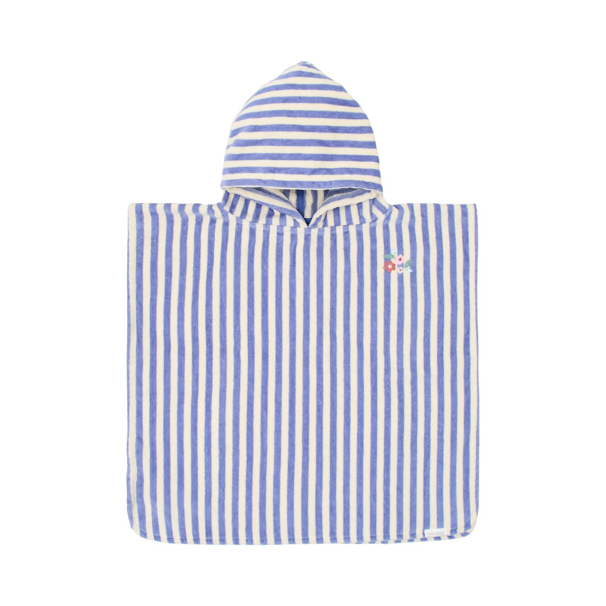 Little Dutch Strandponcho | Dreamy Purple Stripe