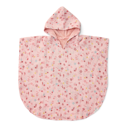 Little Dutch Badponcho 2-6Y Ocean Treasures Multi-Colour