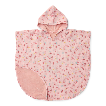 Little Dutch Badponcho 2-6Y Ocean Treasures Multi-Colour