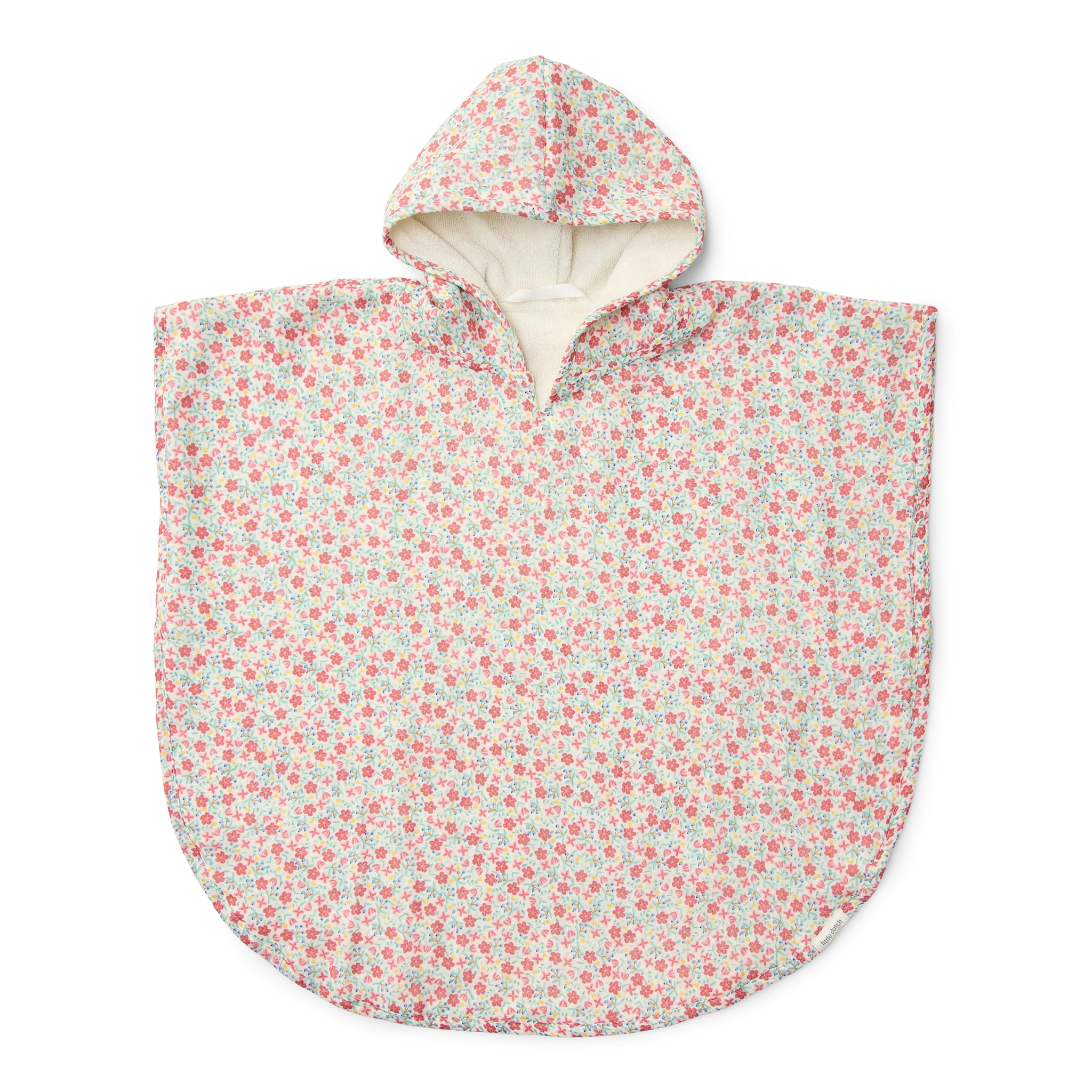 Little Dutch Badponcho 2-6Y Sunny Flowers Multi-Colour