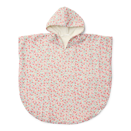 Little Dutch Badponcho 2-6Y Sunny Flowers Multi-Colour