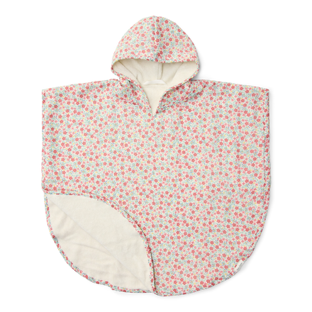 Little Dutch Badponcho 2-6Y Sunny Flowers Multi-Colour