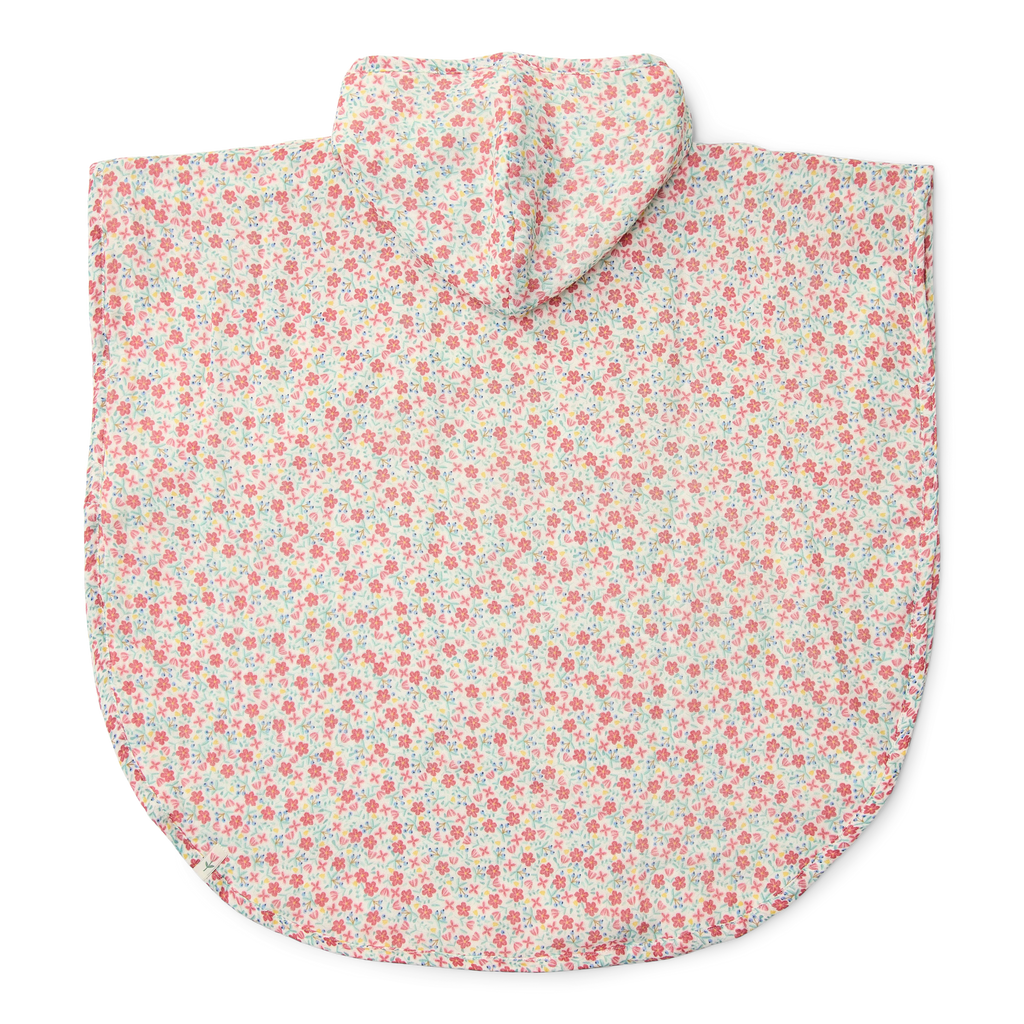 Little Dutch Badponcho 2-6Y Sunny Flowers Multi-Colour