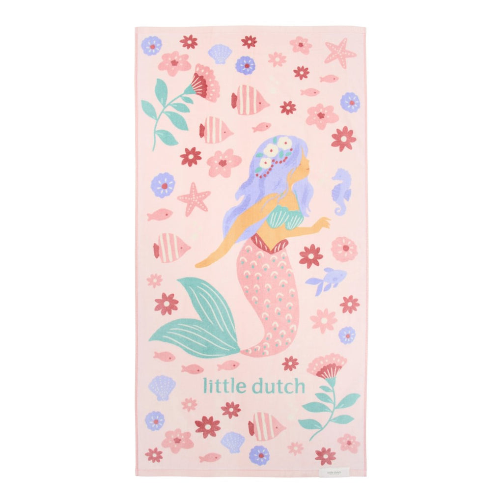 Little Dutch Strandhanddoek 60x120 | Dreamy Mermaid