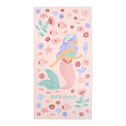 Little Dutch Strandhanddoek 60x120 | Dreamy Mermaid
