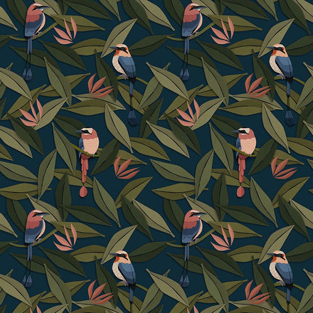 Studio Ditte Behangpapier | Birds Blue