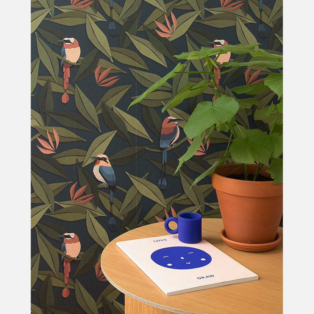 Studio Ditte Behangpapier | Birds Blue