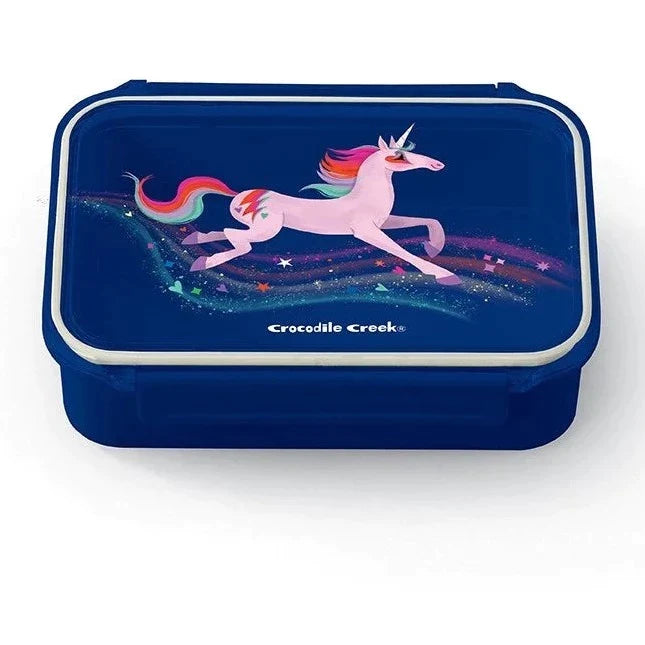 Crocodile Creek Bento Box Met Vakjes | Unicorn Galaxy