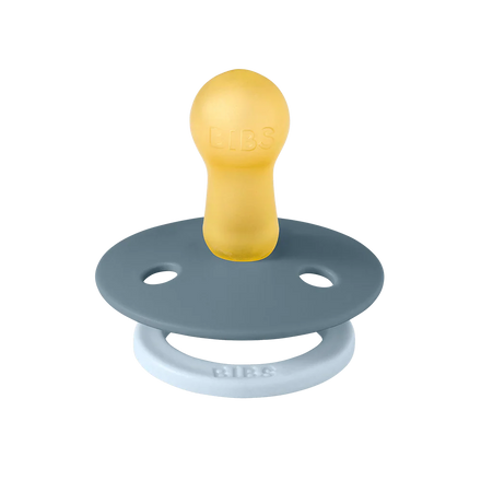 Bibs Fopspeen Size 3 Latex Rond Studio 2 Pack | Fusion Blue/Petrol