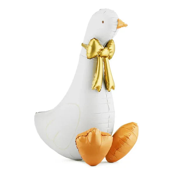 Party Deco Folie Ballon Rechtopstaand XL | Gans 72x91cm