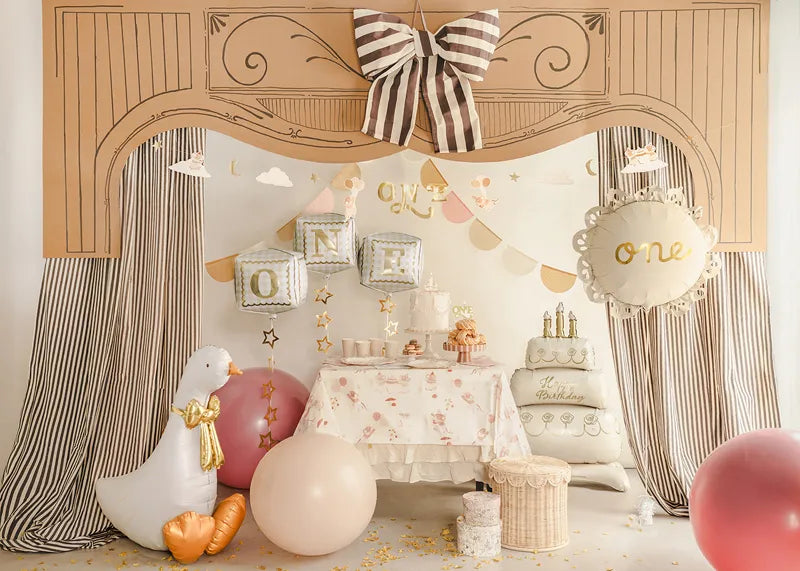 Party Deco Folie Ballon Rechtopstaand XL | Gans 72x91cm