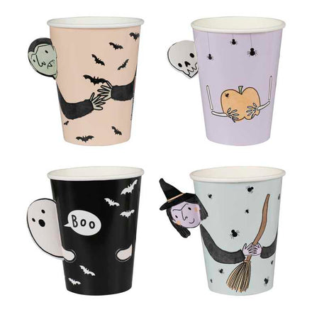 Ginger Ray Set 8 Kartonnen Bekertjes | Character Halloween