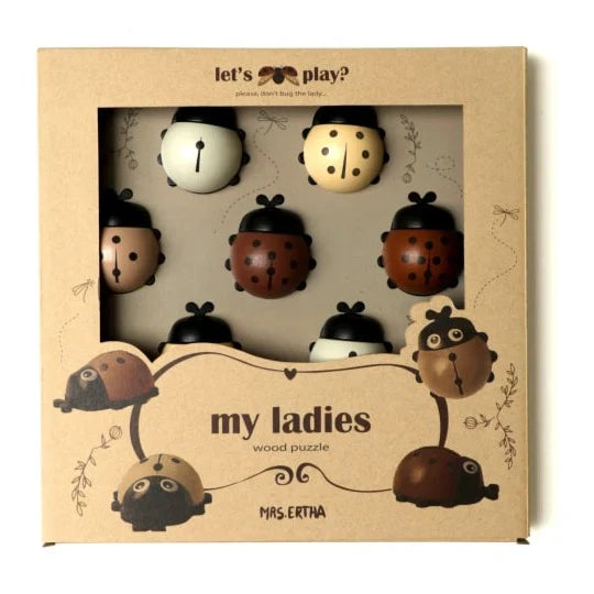 Mrs. Ertha Houten Inlegpuzzel | My Ladies