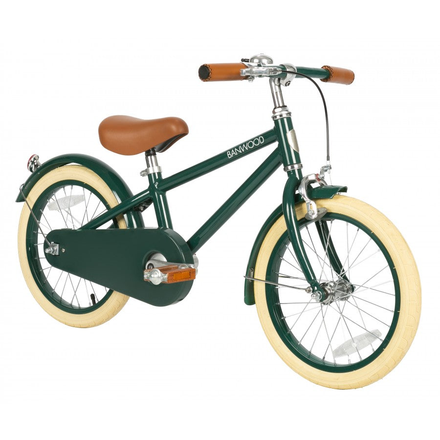 Banwood fiets 16" met pedalen | Groen LICHT BESCHADIGD*