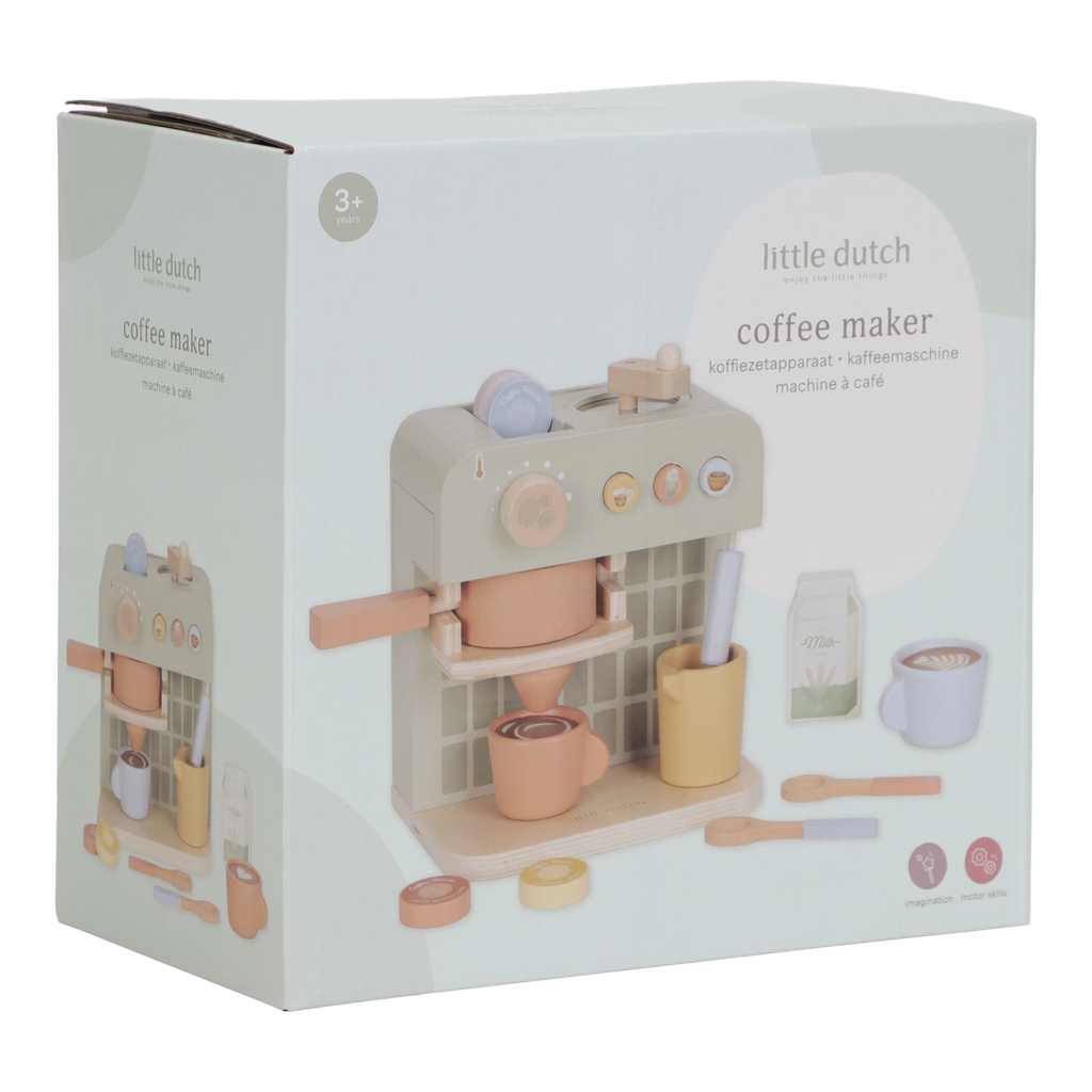 Little Dutch Houten Koffie maker
