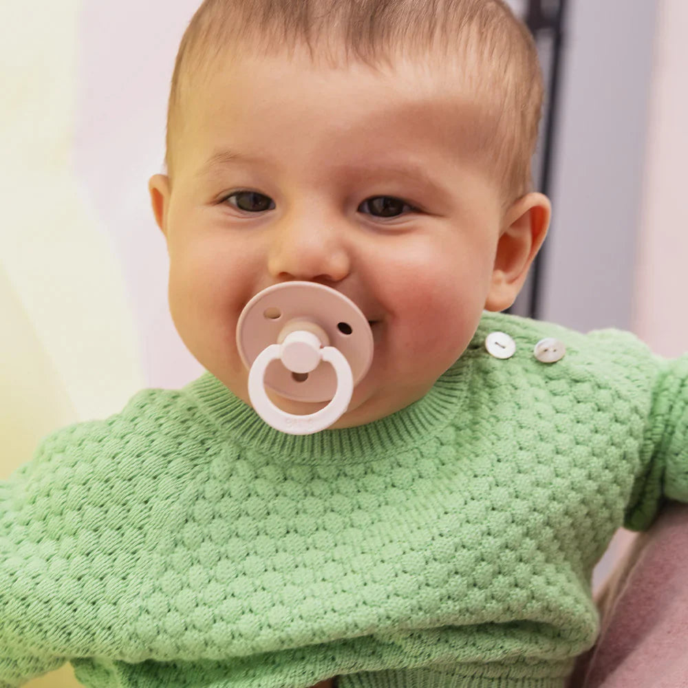 Bibs Fopspeen Size 3 Latex Rond Studio 2 Pack | Fusion Bluhs/Woodchuck