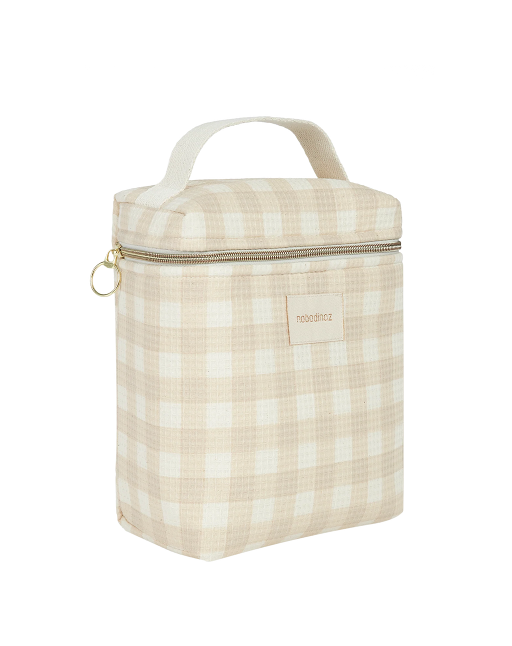 * Nobodinoz Concerto Thermische Lunchtas | Ivory Checks