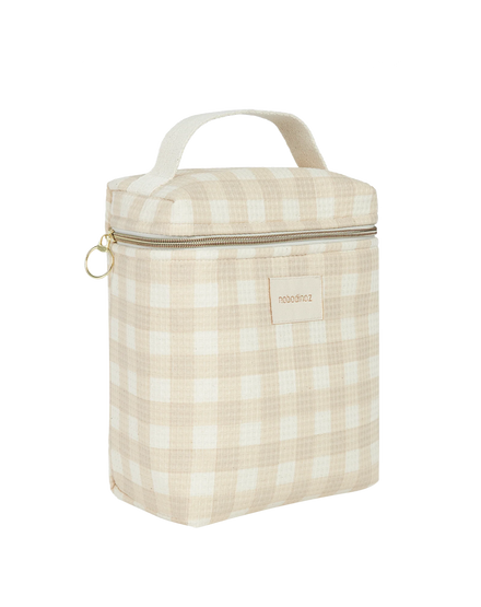 * Nobodinoz Concerto Thermische Lunchtas | Ivory Checks