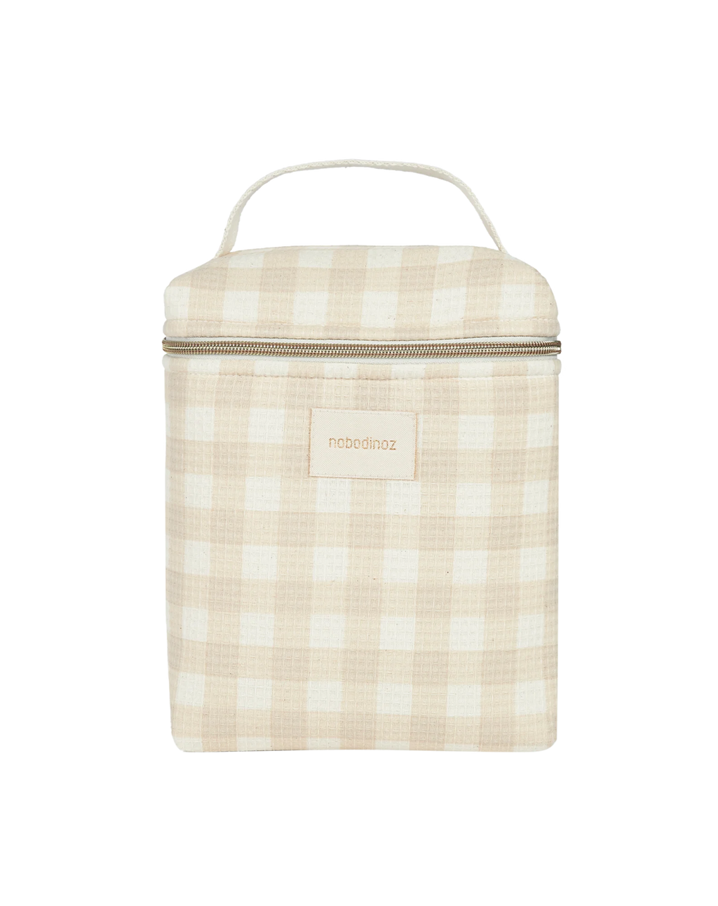 * Nobodinoz Concerto Thermische Lunchtas | Ivory Checks