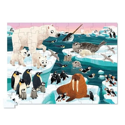 Crocodile Creek Puzzel 72 stukken | Arctic Animals