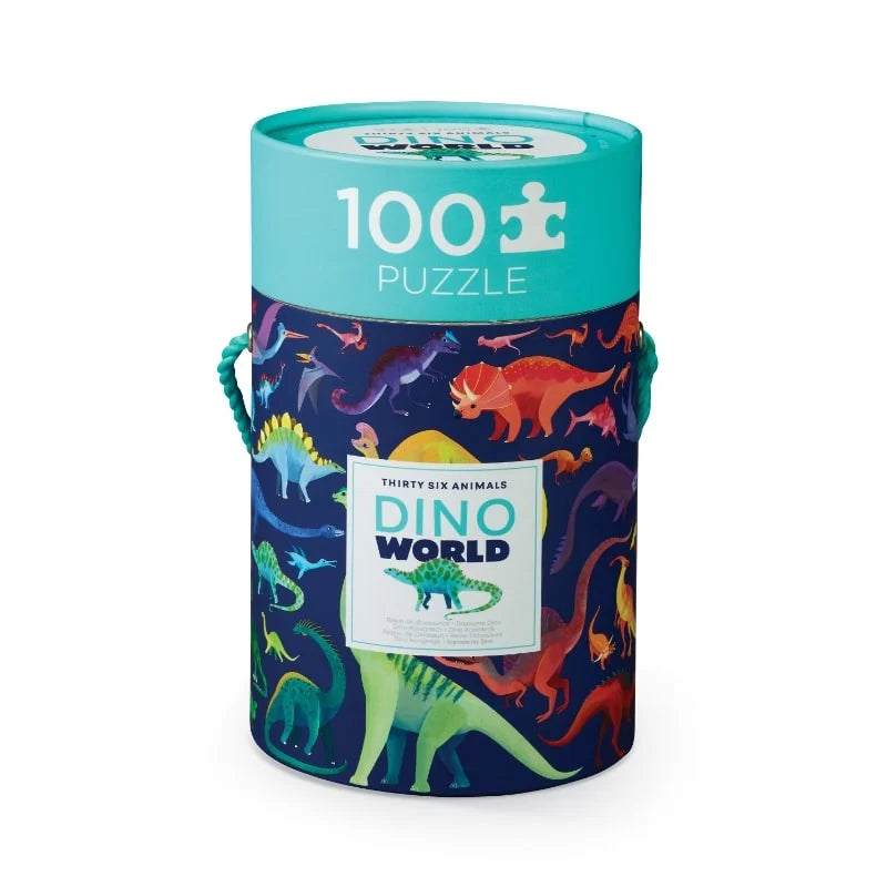 Crocodile Creek Puzzel 100ST | Dino World
