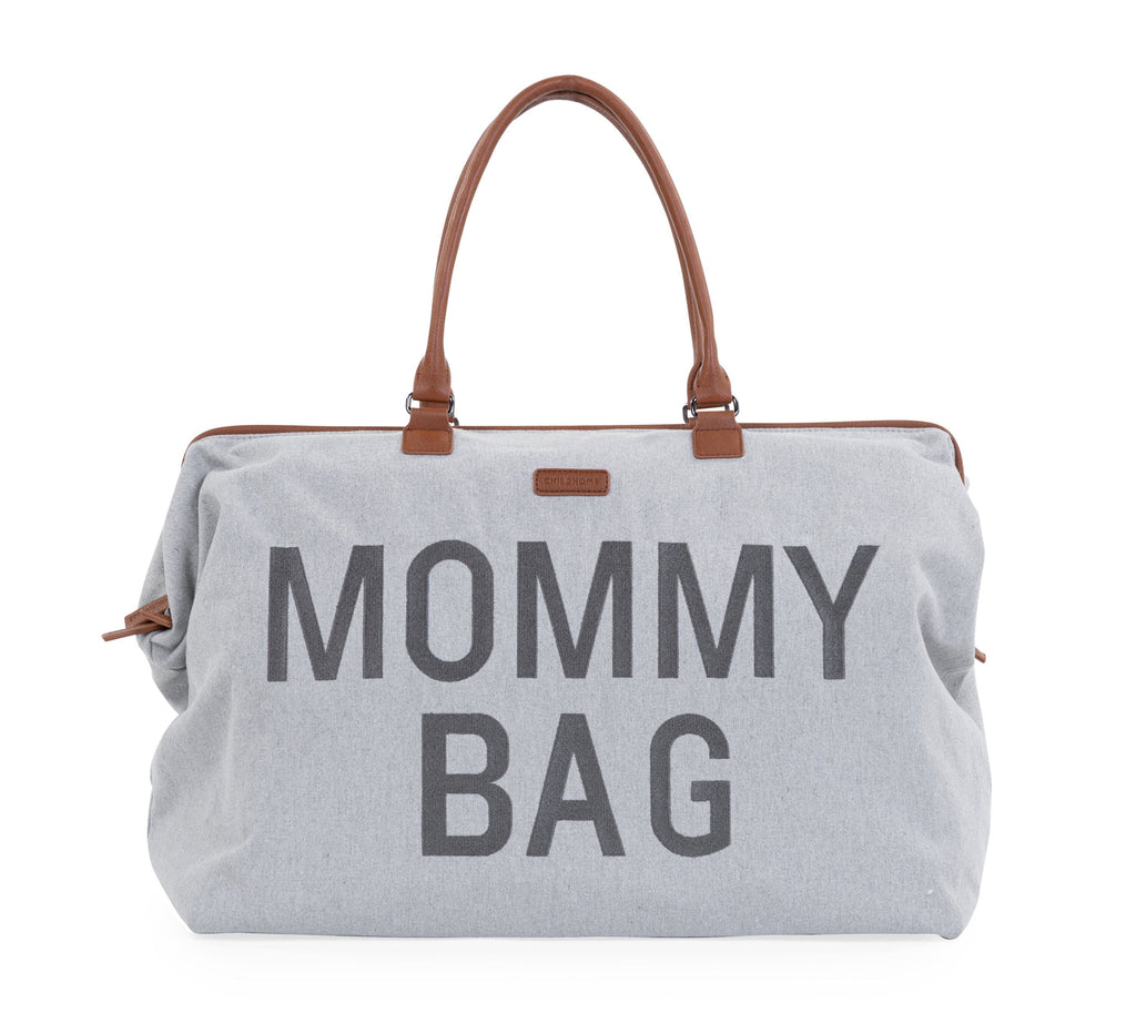 Childhome Weekendtas Mommy Bag Verzorgingstas | Canvas Grijs