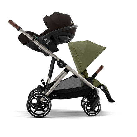 CYBEX Gazelle S TPE BP | Moss Green Met Taupe Frame