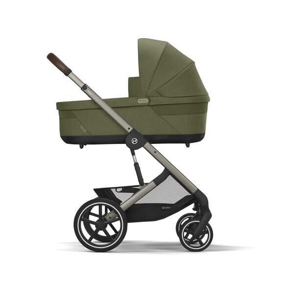 CYBEX Balios S Lux Taupe Frame | Moss Green