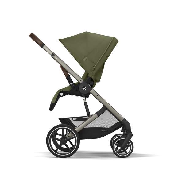 CYBEX Balios S Lux Taupe Frame | Moss Green