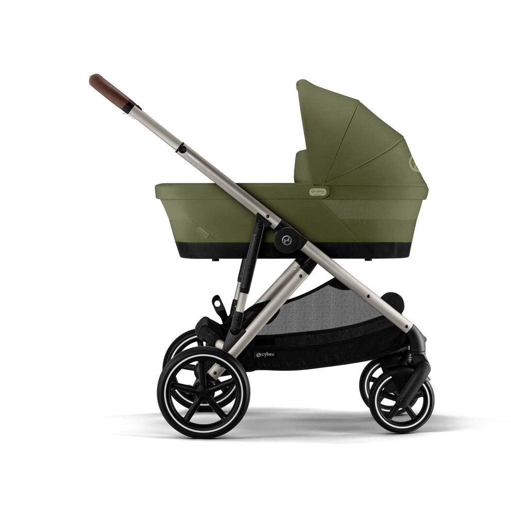 CYBEX Gazelle S TPE BP | Moss Green Met Taupe Frame