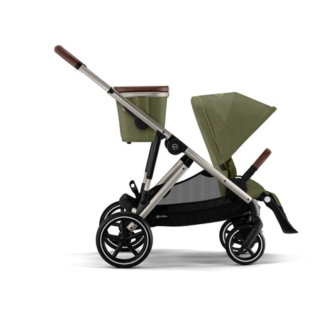 CYBEX Gazelle S TPE BP | Moss Green Met Taupe Frame