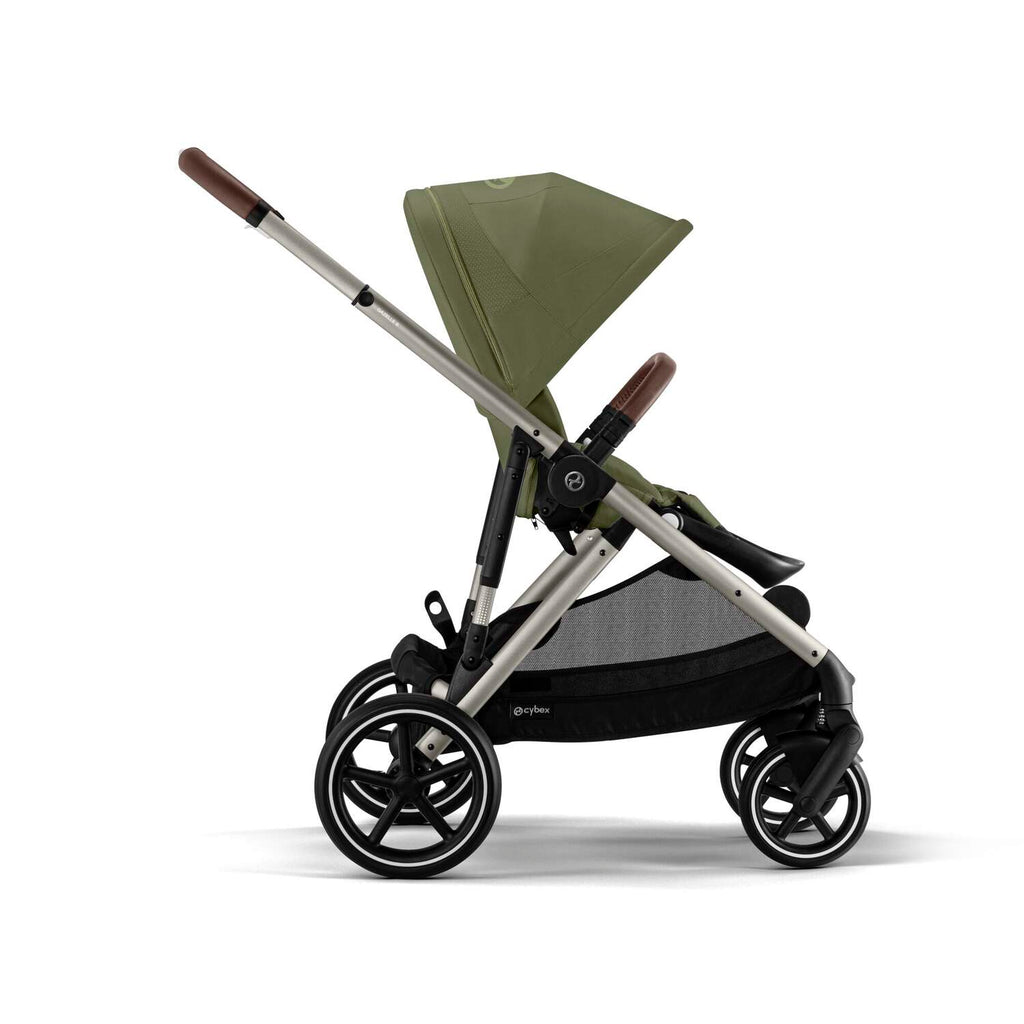 CYBEX Gazelle S TPE BP | Moss Green Met Taupe Frame